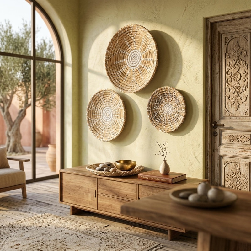 Wicker Wall Decor