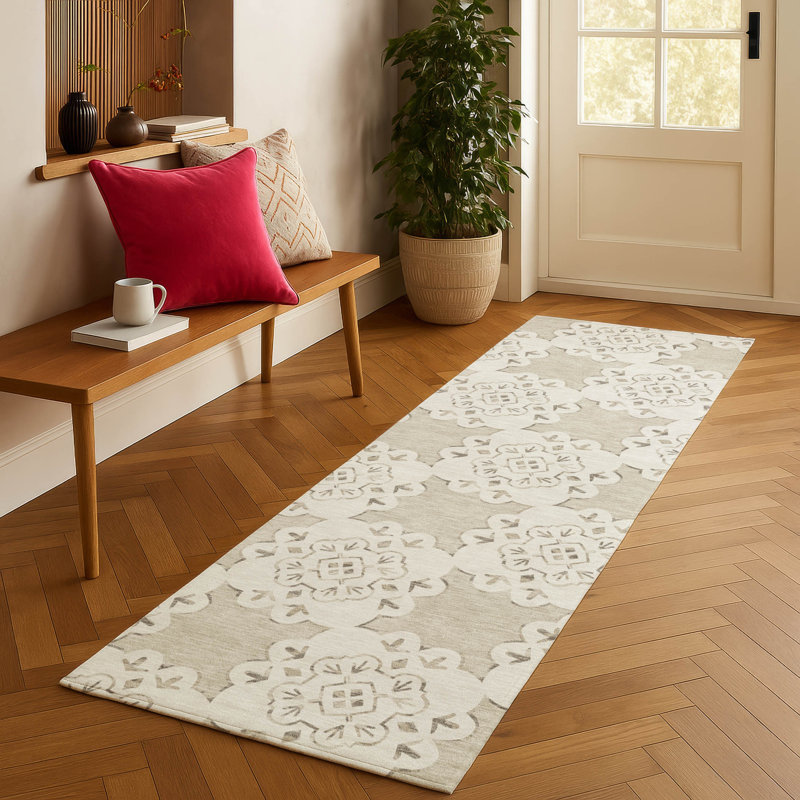 Machine Washable Indoor/Outdoor Chantille ACN2352 Casual Rug, Runner 2'3" x 7'6"