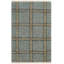 Riviera Hand Knotted Wool Plaid Area Rug-189593451