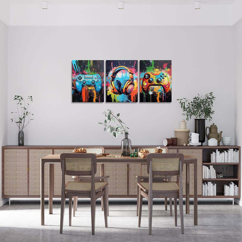 3 Piece Wrapped Canvas Print