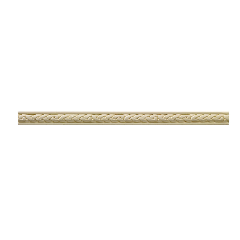 96'' Unfinished Hardwood Celtic Chair Rail Moulding