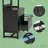 Spacious Filing Cabinet,Height File Cabinet,Stable Cabinet with Open bookcase