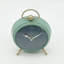 Analogue Metal Quartz Movement / Crystal Tabletop Clock in Green