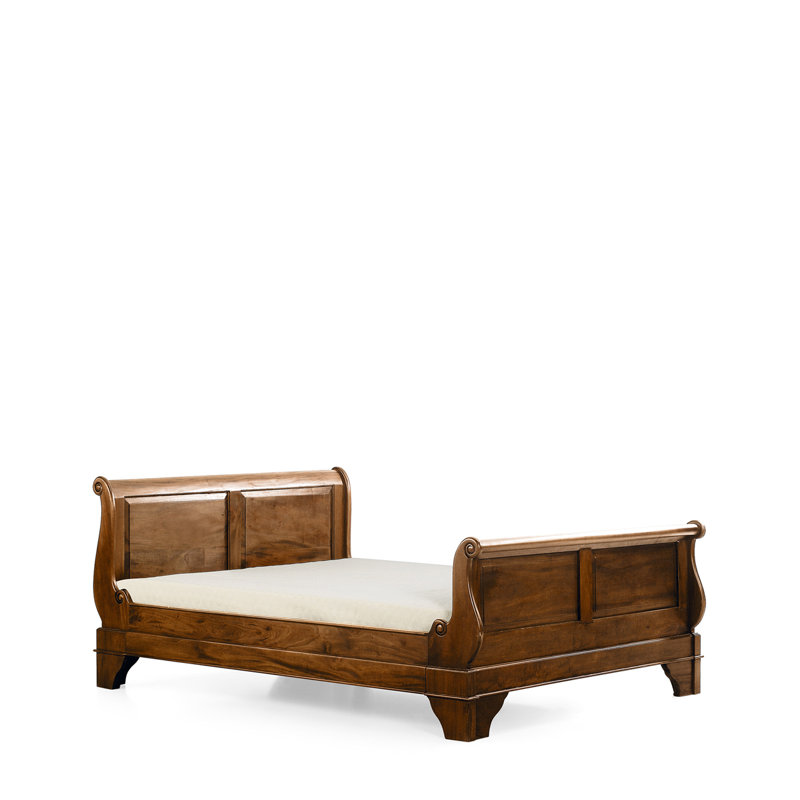 Sleigh Bed, Double (4'6)