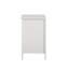 Table de chevet 3 tiroirs pour chambre à coucher - Design blanc élégant avec grand support de rangement