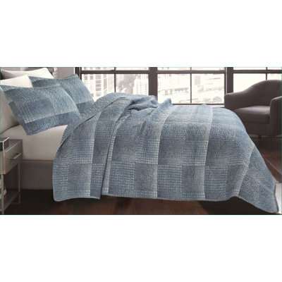 Ensemble de courtepointe 3 pièces Shibori
