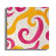 Abstract Swirls Wall Art, Yellow, Contemporary Wall Decor, Art Print, Ready to Hang Canvas Art, Multiple Sizes-891170994
