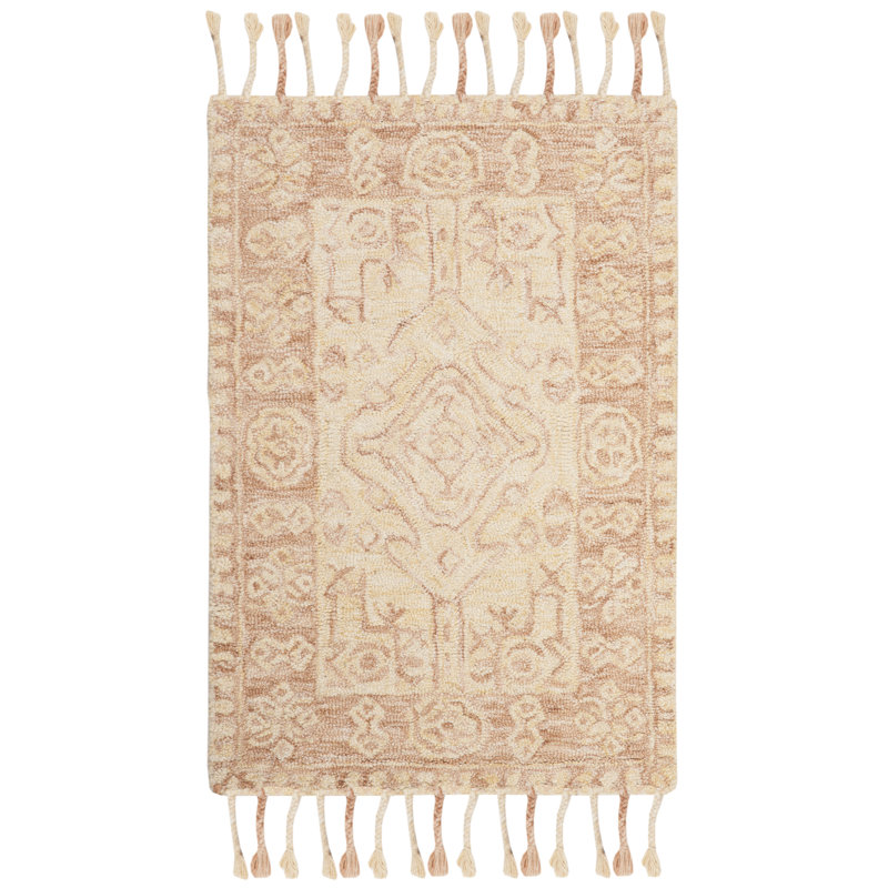 Vahakn Hand Tufted Wool Oriental Rug, Rectangle 2' x 3'