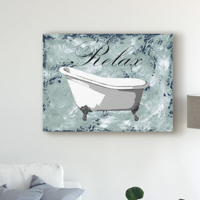 «Relax Refresh II» par Jade Reynolds, reproduction sur toile
