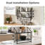 Iron Rectangle Hanging Pot Rack