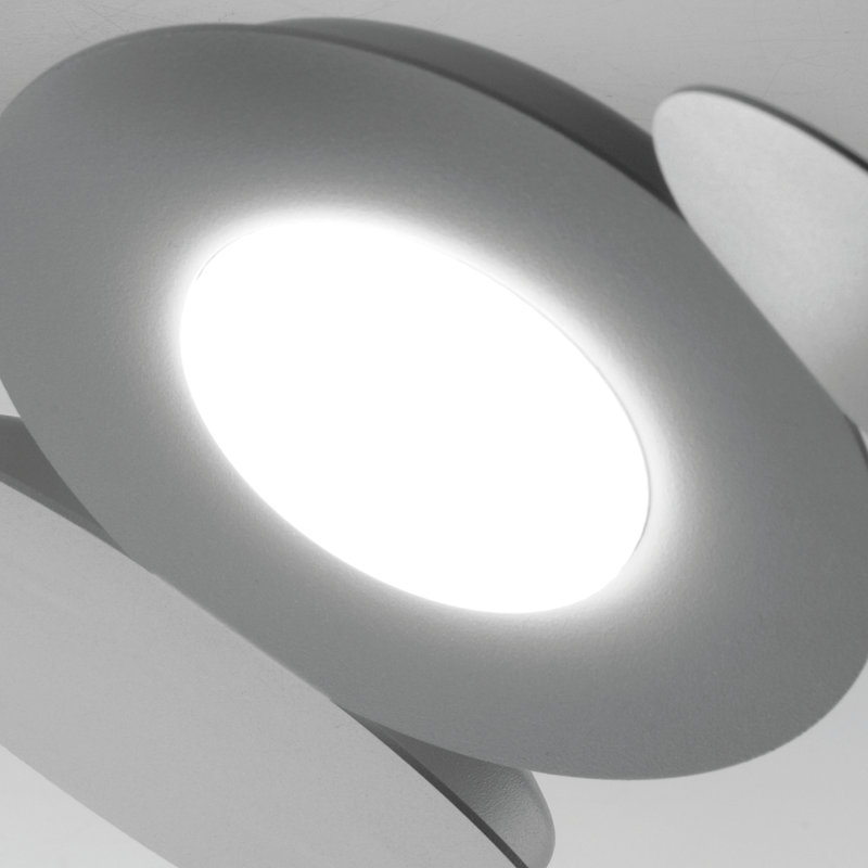 Mickey Flush Mount, Grey