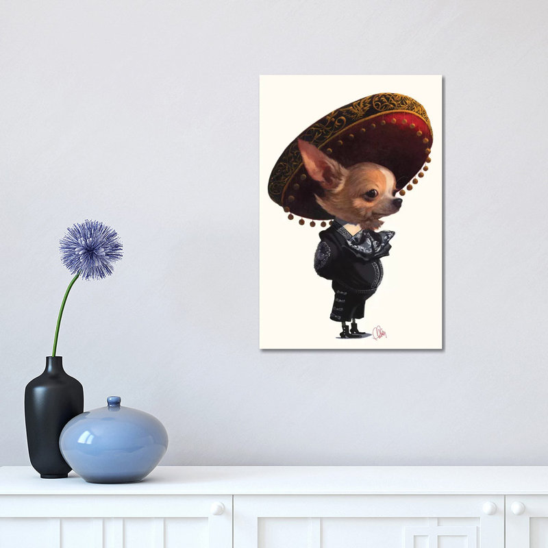 Senorita by Thomas Fluharty - Print on Canvas, Wrapped Canvas, 45.72cm H x 30.48cm W x 1.91cm D