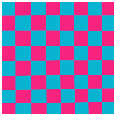 Pink Blue Checkered Blankets