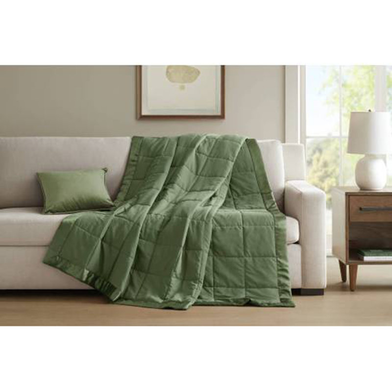 Couverture douce et confortable, Très grand lit, Vert
