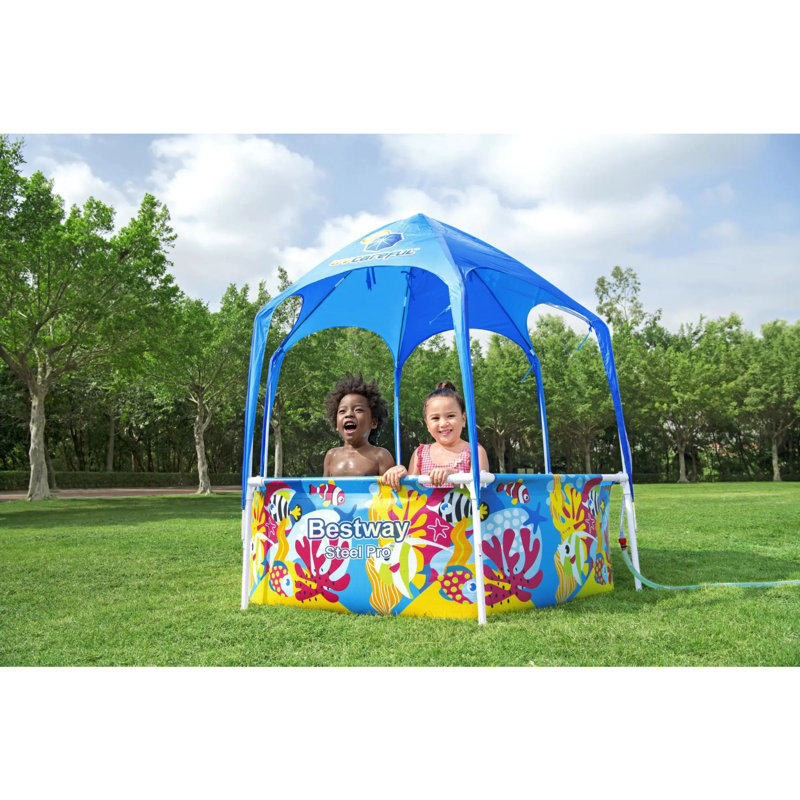 Bestway Round Kiddie Pool 20 H x 72 W x 72 L