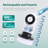 Electric Spin Scrubber, Adjustable Angle 2024 Newest Cordless Cleaning Brush, IPX7 Waterproof Bathroom Scrubber with 7 Replaceable Brush Heads, Power Scrubber for Bathroom Floor Tub Tile-100352519