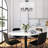Havant 5 Light Matte Black Chandelier