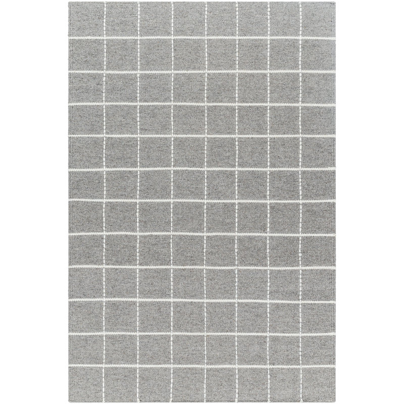 Catumba Hand Tufted Wool Geometric Indoor Rug, Rectangle 8' x 10'