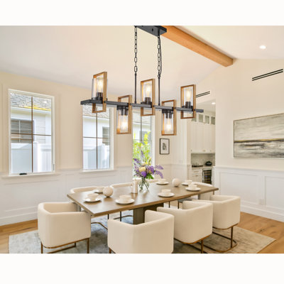 5 - Light Rectangle Kitchen Island Pendant
