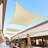 Colourtree Sun Shade Sail Rectangle Canopy Fabric Cloth Screen, Water Permeable & UV Block UPF50-54246432-92473864