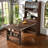 Kitchen Pantry Cabinet with Extendable Table-301741329