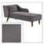 Chaise longue rembourrée en velours Barbanell-1571551178