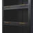 76.75'' Tall Iron Display Cabinet with Glass Doors-495227701