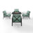 Arleon 4 - Person Patio Conversation Set with Cushions-51287957