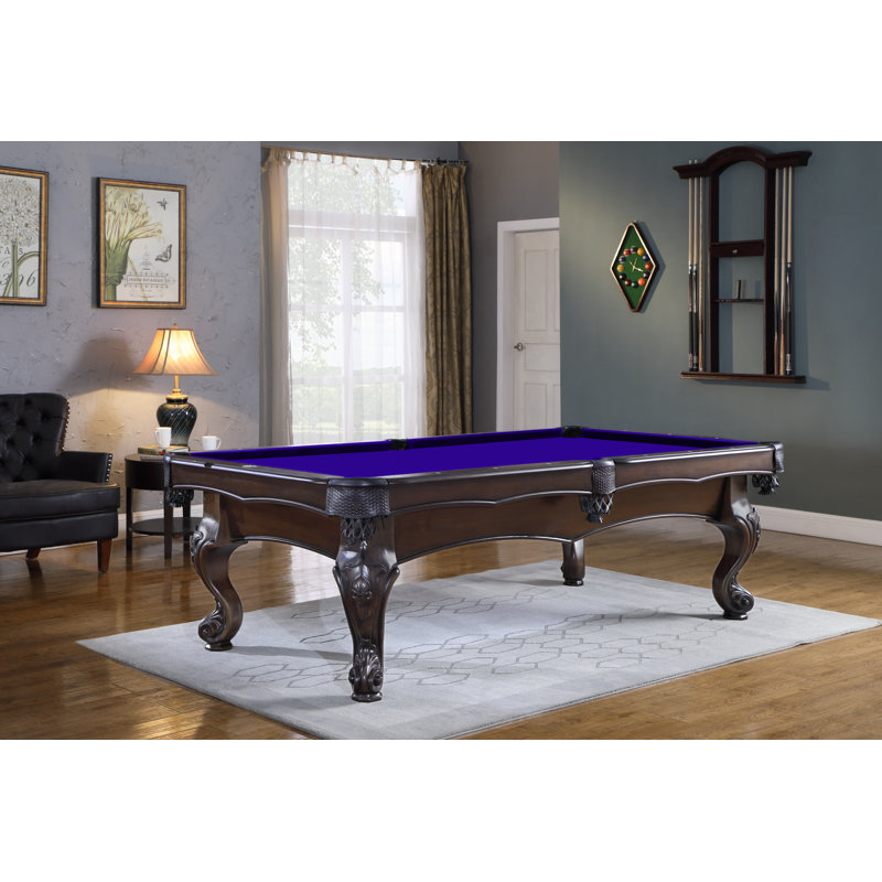 Wheaton Slate Pool Table with Professional Installation Included, Purple, No