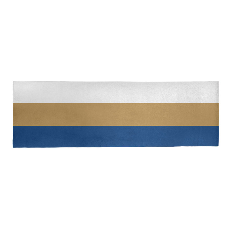 Chenille Striped Indoor Rug, Runner 2'6" x 8'