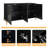Buffet Cabinet With Storage, Accent Cabinet With 4  Doors ,Decorative Sideboard With Adjustable Shelves For Living Room, Entryway, Kitchen