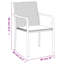 Ensemble repas rectangulaire avec coussins Cecia-94196182-106225990-106225992