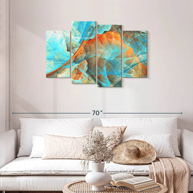 Avery Chill Out Digital Abstract, 27" H x 43" W