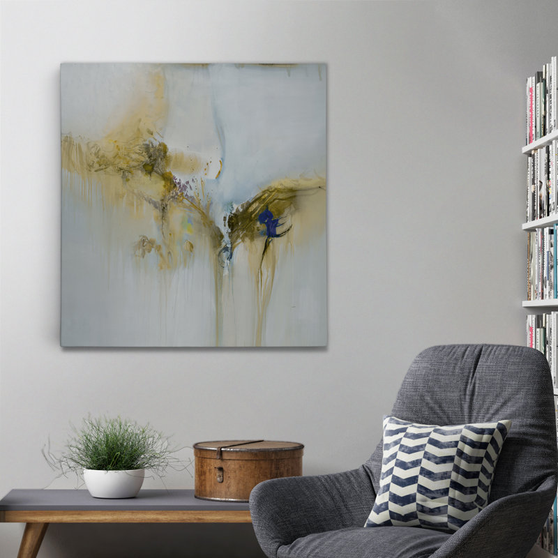 « sonata ii v1 », reproduction d’art sur toile tendue, H 16 po x l 16 po x P 1 po