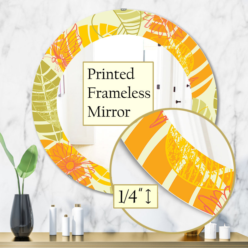 Miroir mural Moods 24, H 31,5 po x l po