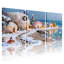 Ensemble de 3 reproductions d'art sur toile flocon de neige-1556987842