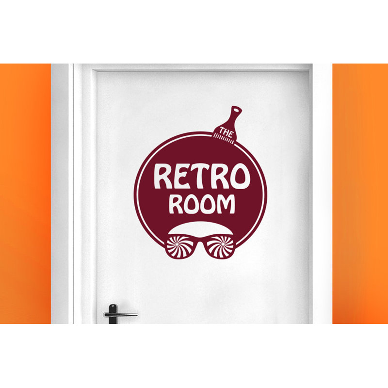 Wall Decal, Burgundy