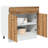 vidaXL Drawer Bottom Cabinet Lyon Artisan Oak 80x46x81,5 cm Engineered Wood