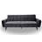 Chillax Dream 83.86" Velvet Square Arm Sleeper Sofa-2110145471