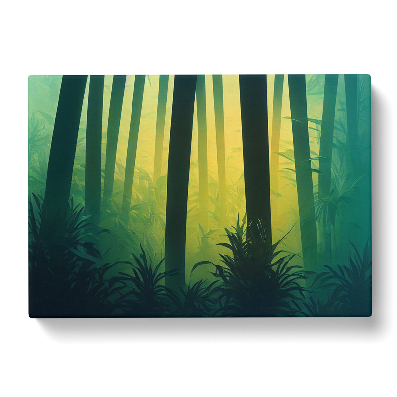Deep In The Jungle Vol.5 - Wrapped Canvas, 35cm H x 50cm W x 3cm D