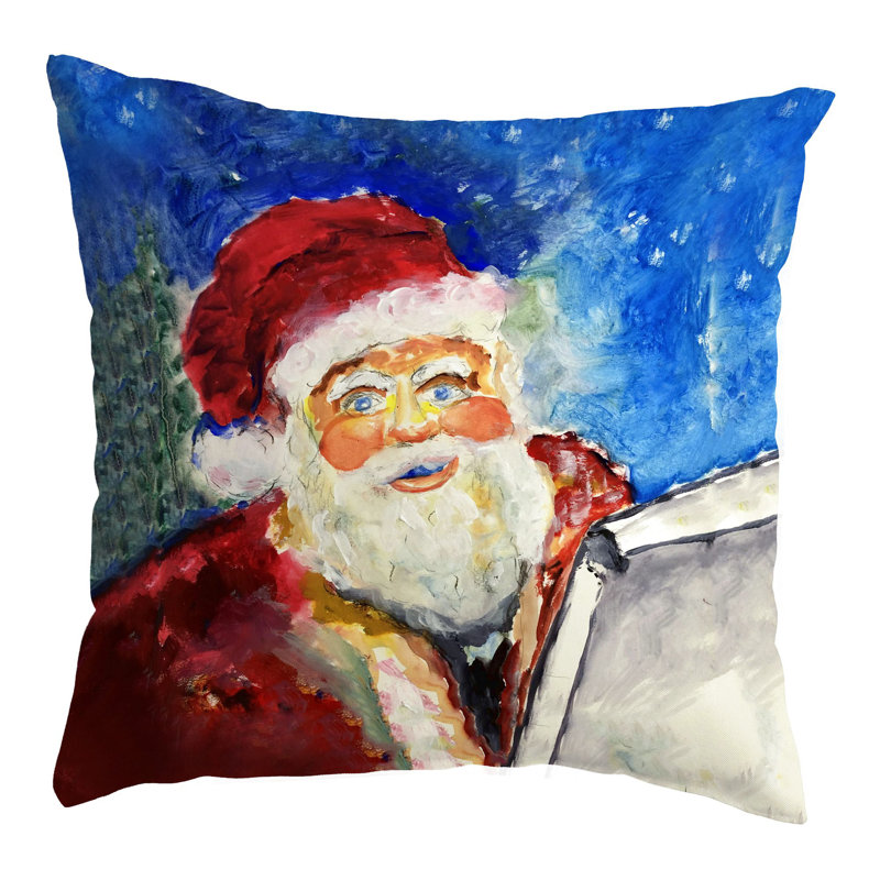 Coussin Santa, 12 po x 12 po