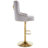 Kenetra Swivel Upholstered Adjustable Height Counter Stool with Metal Frame-1893652853