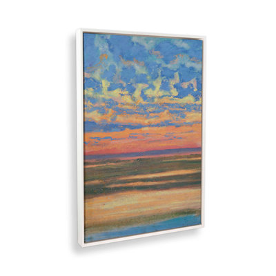 «Brilliant Sunset» par Carson Overs passer, reproduction d'art