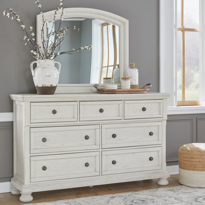 Ensemble commode et miroir Davidas