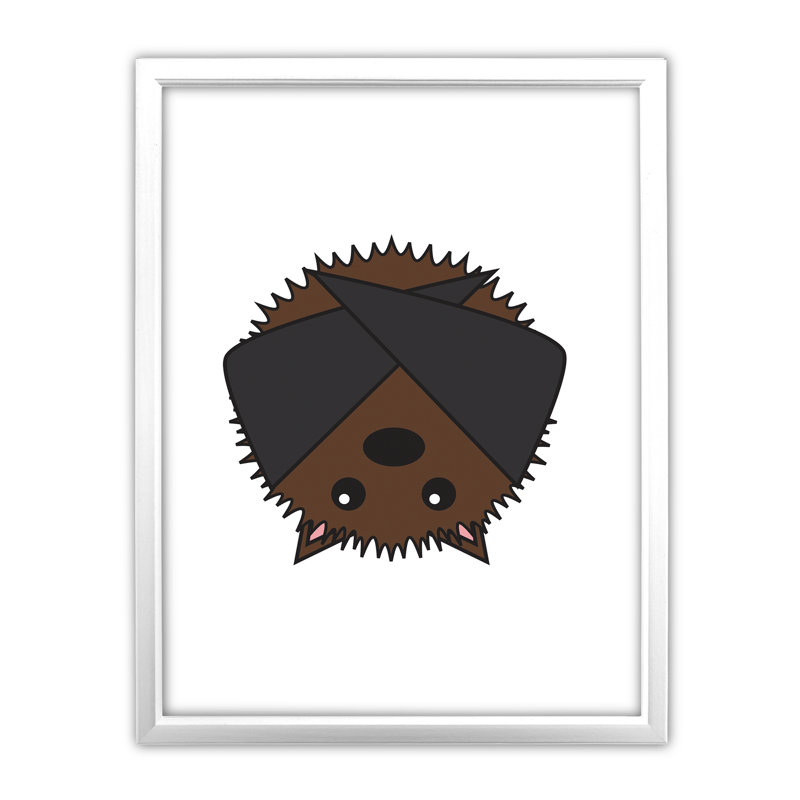 Single Picture Frame Print, White