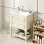 Meuble-lavabo 24 po avec lavabo en céramique-668199465
