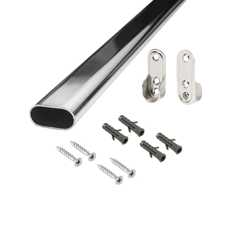 Système d'organisation en métal Lillienne, H 1,18 po x l 30 po x P 0,59 po