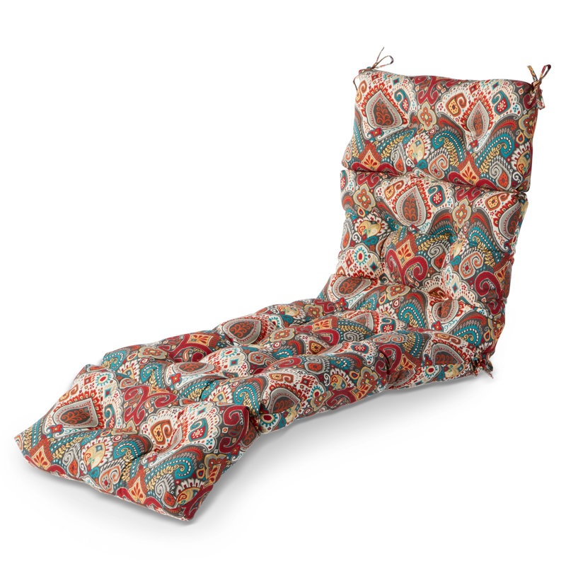 Coussin de chaise longue d'extérieur capitonné Shipton, Parc Asbury