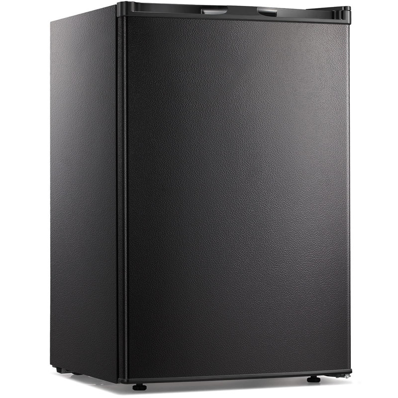 3.0 Cu.ft Upright Freezer, Fast Cooling, 7 Temp Settings, Energy Saving, Low Noise, Adjustable Legs, Black