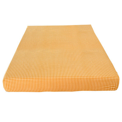 Polyester bed cover Light Colored Checkered Solid Color Ease Friendly Washable Sheets